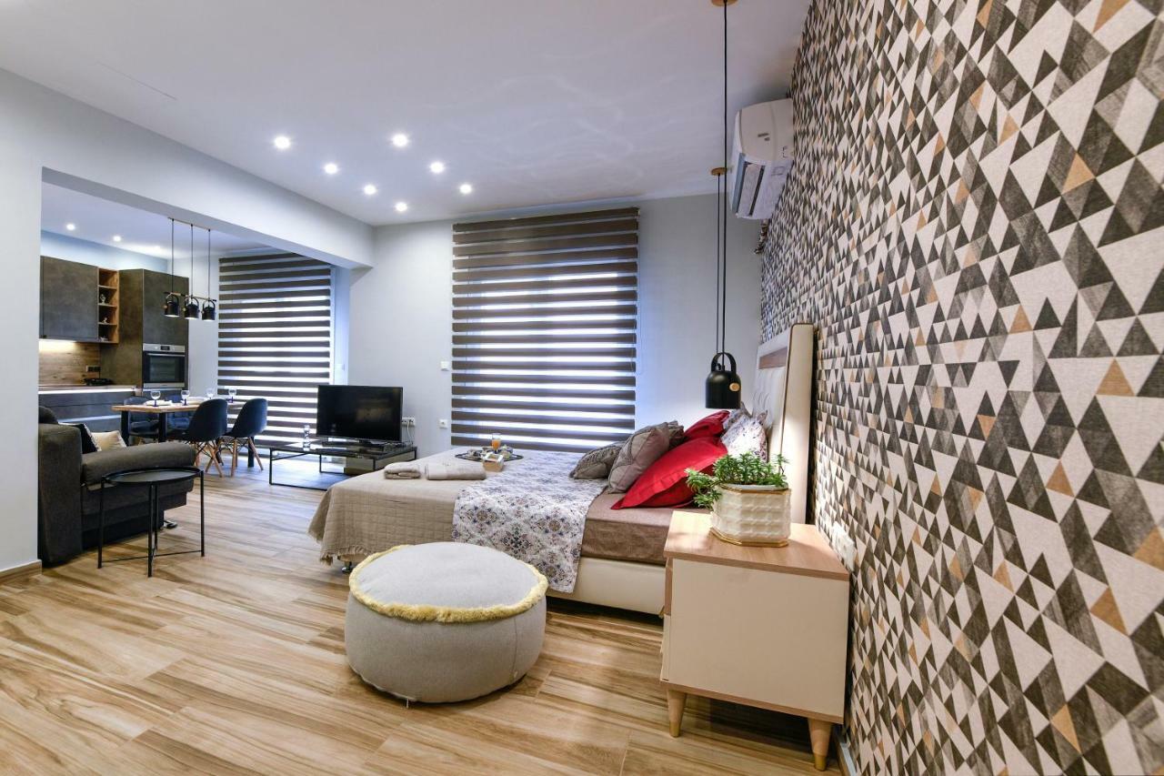 Adell Luxury Apartments Kavala Eksteriør billede