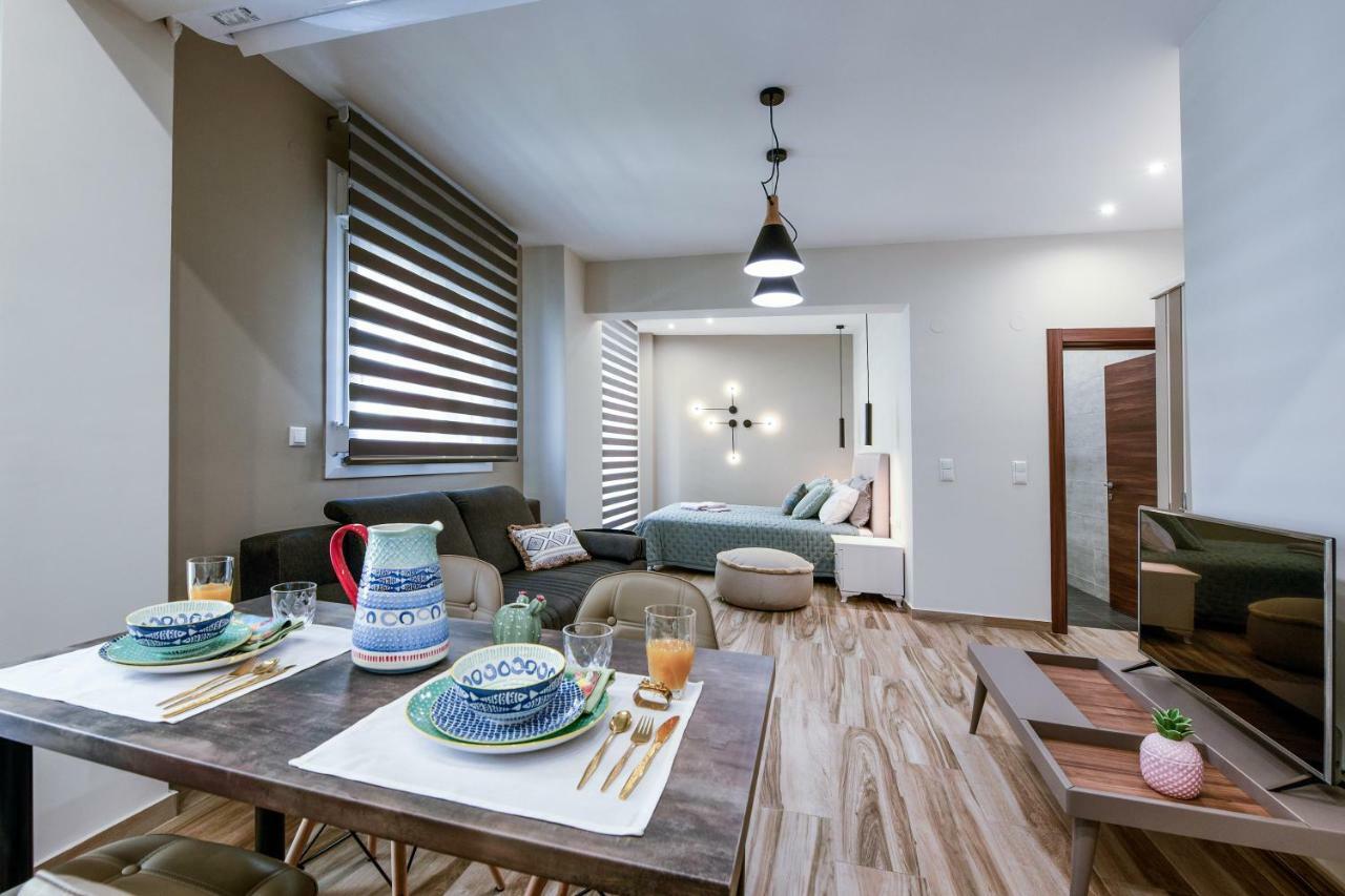 Adell Luxury Apartments Kavala Eksteriør billede